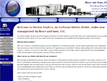 Tablet Screenshot of hortontrailers.net